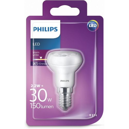 필립스 Philips LED Lampe ersetzt 28 W, E14, warmweiss (2700K), 150 Lumen, Reflektor