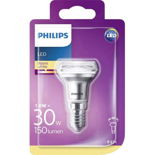 필립스 Philips LEDclassic Lampe, ersetzt 30W, E14, R39, Warmweiss (2700 Kelvin), 150 Lumen, Reflektor