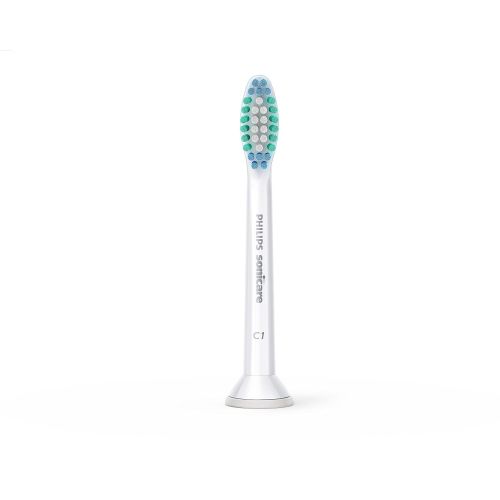 필립스 Philips Sonicare Basic Clean Replacement Brush Heads, 10pk, White - HX6010/30