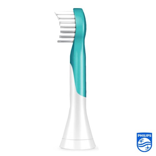 필립스 Philips Sonicare Original brush for kids HX6034 / 33, gentle cleaning of childrens teeth, from 3 years, 4 pieces