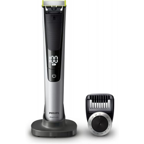 필립스 Philips OneBlade Pro Trim, Edge, Shave for Any Length of Hair Rechargeable, Wet & Dry use QP6520/20