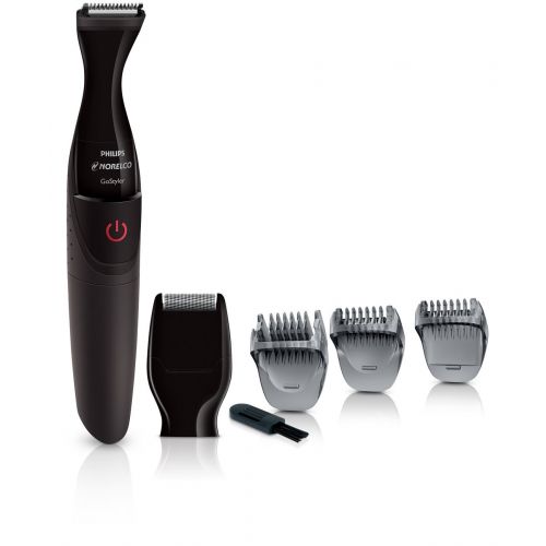 필립스 PHILIPS Norelco Waterproof Cordless Facial Mens Shaver and Hair Trimmer Grooming Kit, with Detail Foil Shaver, and Precision 21mm Trimmer, Three Beard Combs for All Your Facial Needs