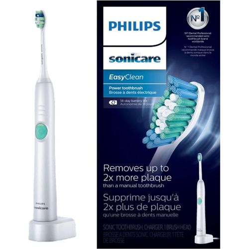 필립스 Philips Sonicare EasyClean Rechargeable sonic toothbrush HX6511/43 1 mode 1 brush head