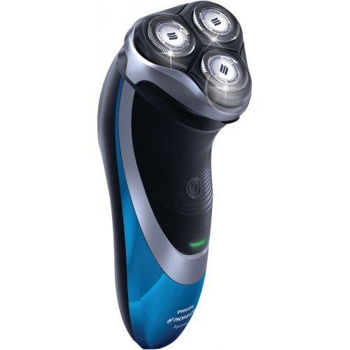 필립스 Philips Norelco Cordless Powertouch with Aquatec Electric Razor, Super Lift and Cut Dual-Blade, Flexing Heads, Pop-Up Trimmer, 3 Minute Quick Charge, LED Battery Indicator, Fully W