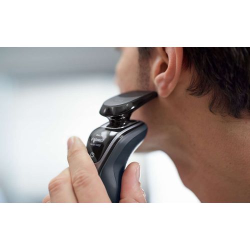 필립스 Philips Norelco Electric Shaver 5110 Wet & Dry, S5205/81, with SmartClick Precision Trimmer