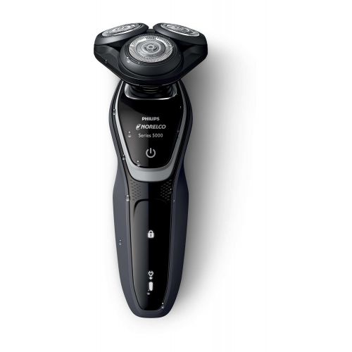 필립스 Philips Norelco Electric Shaver 5110 Wet & Dry, S5205/81, with SmartClick Precision Trimmer