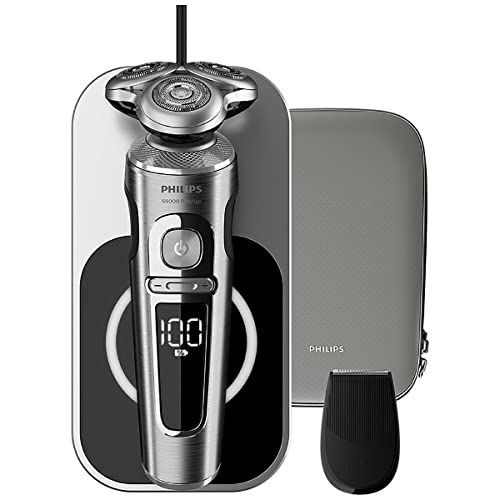 필립스 PHILIPS SP9861 / 13 [wet and dry electric shaver S9000 Prestige Matte Silver/Black]