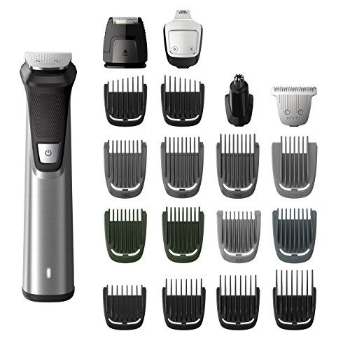 필립스 Philips Norelco All-in-One Cord/Cordless Multigroom Turbo-Powered Full Body Trimmer 23 Attachment Grooming Kit