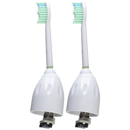 필립스 Genuine Philips Sonicare E-Series replacement toothbrush head, Pack of 2, Frustration Free Packaging, (HX7022/30, 2)