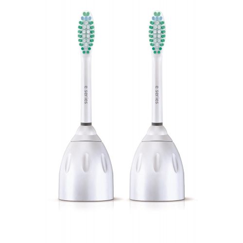 필립스 Genuine Philips Sonicare E-Series replacement toothbrush head, Pack of 2, Frustration Free Packaging, (HX7022/30, 2)