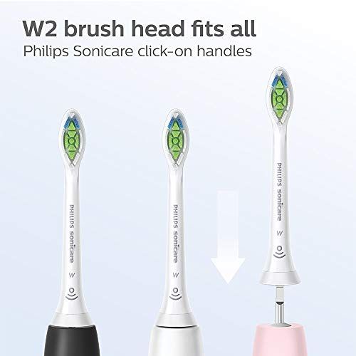 필립스 Philips Sonicare HX6064/10Set of 4Brush Heads Best White White W2with brushsync White