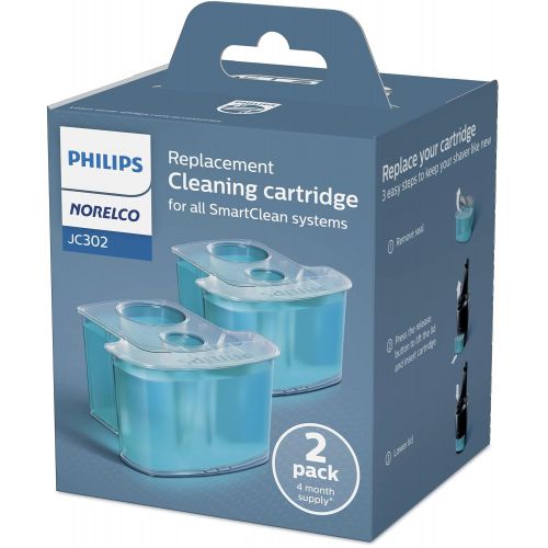 필립스 Philips Norelco SmartClean Cartridge-2 ct