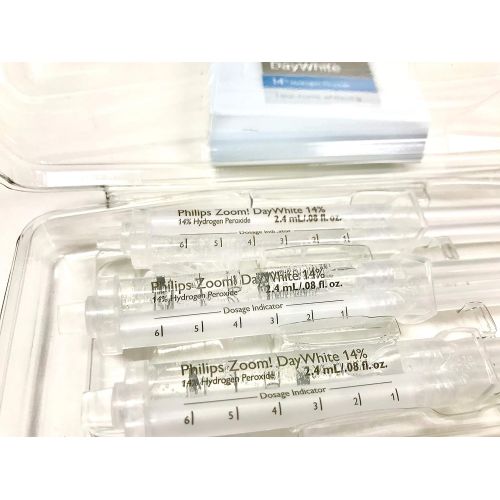 필립스 Philips Zoom 14% Teeth Whitening Gel 3 syringes Mint Flavor