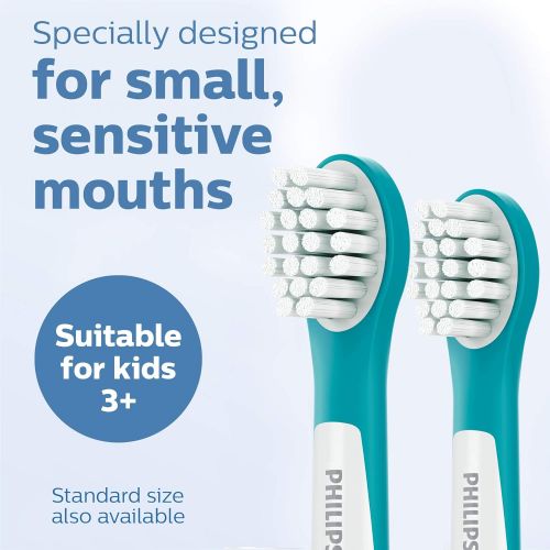 필립스 Philips Sonicare for Kids Replacement Toothbrush Heads, HX6032/94