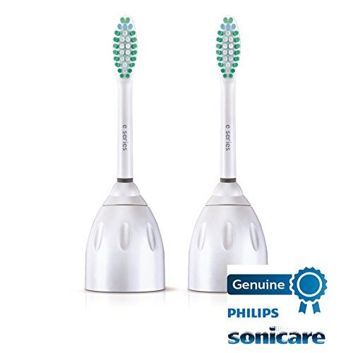 필립스 Philips Sonicare HX7022/66 Genuine E-Series replacement toothbrush heads, 2-pk
