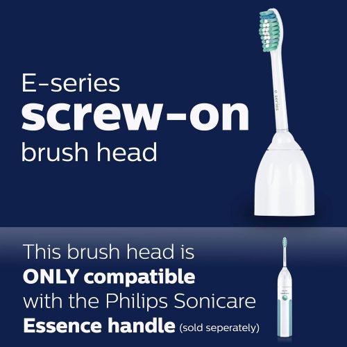 필립스 Philips Sonicare HX7022/66 Genuine E-Series replacement toothbrush heads, 2-pk