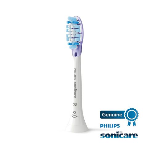 필립스 Genuine Philips Sonicare G3 Premium Gum Care toothbrush head, HX9054/65, 4-pk, white