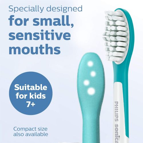 필립스 Philips Sonicare HX6042 Kids Brush Head, Standard