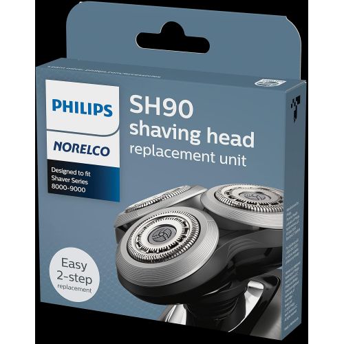 필립스 Philips Norelco SH90/72 Replacement Heads New Version for Series 9000 (Replaces SH90/62)