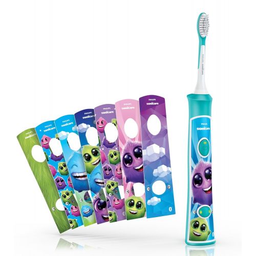 필립스 Philips Sonicare HX6321/02 Sonicare for Kids Rechargeable Electric Toothbrush, Blue