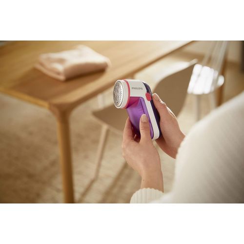 필립스 [아마존베스트]Philips GC026/30 Battery Operated Portable Fabric Shaver Cleaner Brush