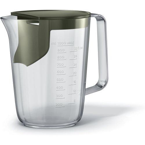 필립스 Philips HR1921/20 Juicer (1100 W, FiberBoost) Stainless Steel & HR3655/00 Stand Mixer (1400 Watt, ProBlend 6 3D Technology, 2 Litre Glass Container, 2 x Drinking Cups, Dishwasher S