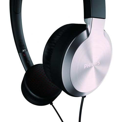 필립스 [아마존베스트]Philips SHL9450/10 Headband Headphones - Black/Aluminium