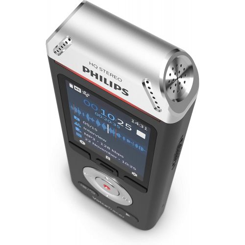 필립스 [아마존베스트]Philips Voicetracer DVT2110 Audio Recorder for Interviews and Notes