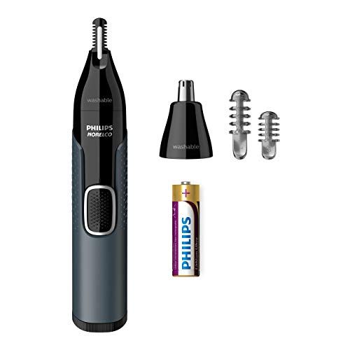 필립스 [무료배송]Philips Norelco Nosetrimmer 3000 For Nose, Ears and Eyebrows NT3600/42, Black