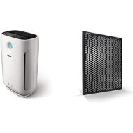 Philips AC2887/10 Air Purifier for Allergy Sufferers up to 79m2, CADR 333m3/h, AeraSense Sensor) & FY2420/30 Activated Carbon Filter (for Philips Air Purifier AC2889, AC2887, AC288