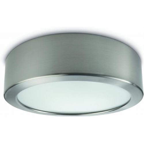 필립스 Philips MyLiving Octagon Ceiling Light Matt Chrome (Includes 1 x 12 Watts E14 Bulb)