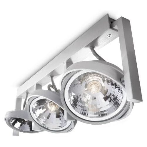 필립스 PHILIPS myLiving 530634816 Surface-Mounted Spotlight Includes 3x 42 W Light Bulbs