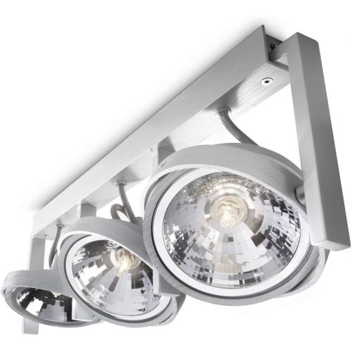 필립스 PHILIPS myLiving 530634816 Surface-Mounted Spotlight Includes 3x 42 W Light Bulbs
