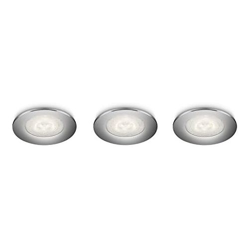 필립스 Philips SMARTSPOT Sceptrum Recessed LED Spot Lights - Chrome (3 x 3W LED Spots)