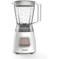Philips Daily Collection hr2056/00 Tabletop Blender 1.25L 350W White Blender - Blenders (Tabletop Blender, 1.25L, White, Buttons, Plastic, Stainless Steel)