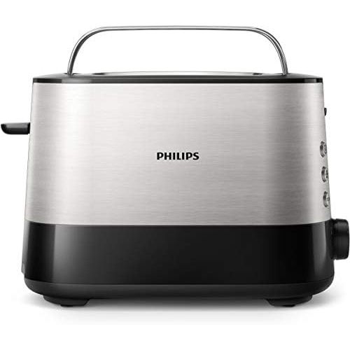 필립스 Philips HD2637 Toaster - 7 Levels, Bun Warmer, Stop Button, 1000 W, Toaster