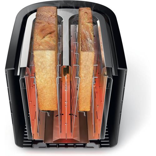 필립스 Philips HD2637 Toaster - 7 Levels, Bun Warmer, Stop Button, 1000 W, Toaster