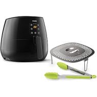 Philips Airfryer Essential XL ? 1.2 kg chips ? 3 to 4 people ? 90% less fat ? digital touch screen ? dishwasher safe parts ? with recipe book and splash guard ? HD9262/90