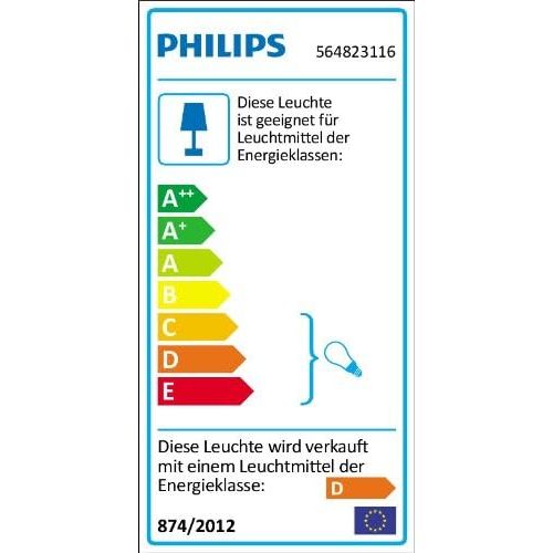 필립스 Philips MyLiving 2 Spotlight Ceiling Bar White (Includes 2 x 35 Watts GU10 Bulb)
