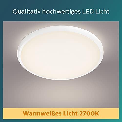 필립스 Philips myLiving Twirly LED Ceiling Light (1 x 12 W Integrated LED, Warm White) - Grey