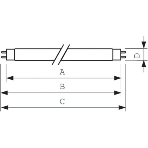 필립스 Philips Phi Super80 30W/830 fluorescent tube