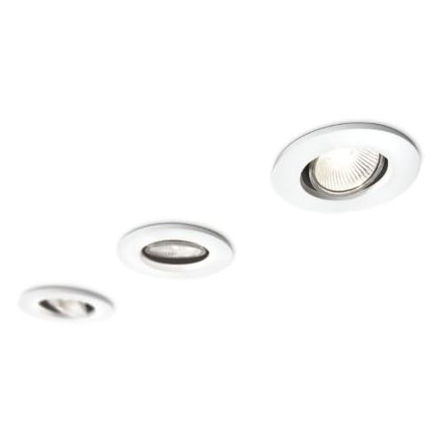 필립스 Philips SmartSpot Agena Recessed Spotlight White (Includes 3 x 35 Watts GU10 Bulb)