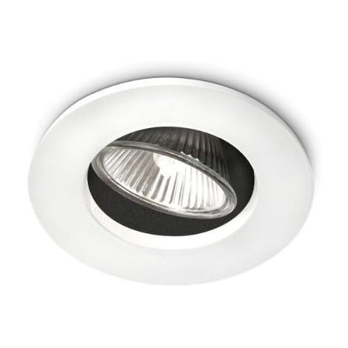 필립스 Philips SmartSpot Agena Recessed Spotlight White (Includes 3 x 35 Watts GU10 Bulb)