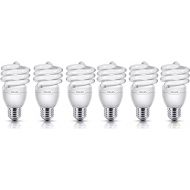 Philips Tornado 8710163405186 Energy-Saving Light Bulb 20 W Replaces 95 W E27 Warm White Pack of 6