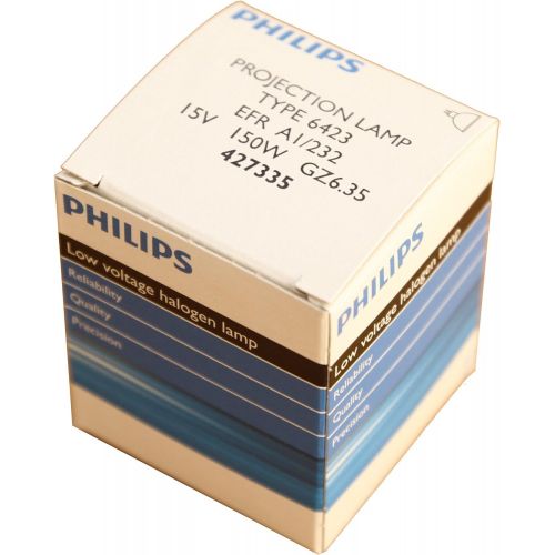 필립스 Philips 6423 150W GZ6.35-25 15V fibre optics projection