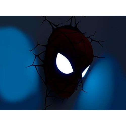 필립스 Philips Marvel 3D LED Light Spiderman Mask