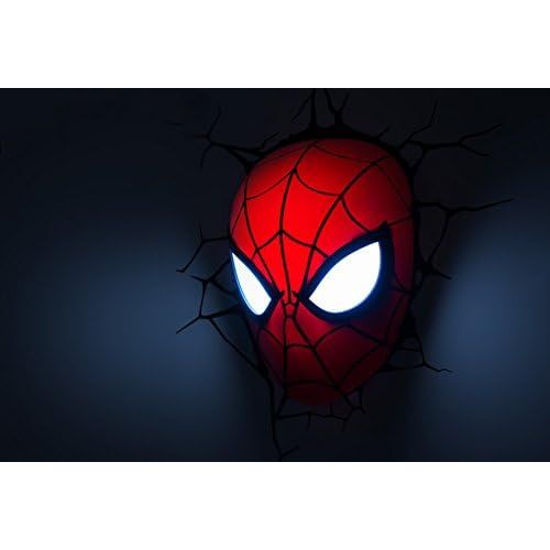 필립스 Philips Marvel 3D LED Light Spiderman Mask