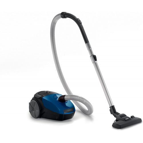 필립스 Philips FC8245/09 Power Go Vacuum Cleaner with Bag Including Dust Bag and Replacement Filter, 3 L, 750 W, Royal Blue