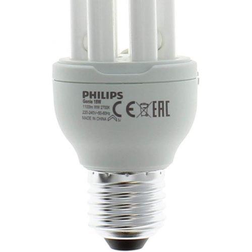 필립스 Philips 801210 Genie ESaver 8YR 18 Watt 827 E27