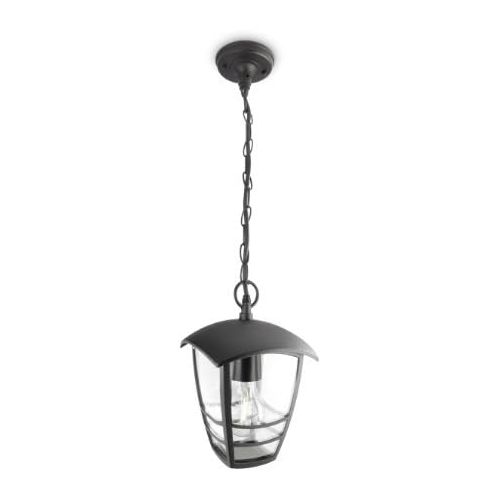 필립스 Philips MyGarden Outdoor Creek Outdoor Pendant Light (Requires 1 x 60 W E27 Bulb) - Black